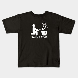 Sauna time Kids T-Shirt